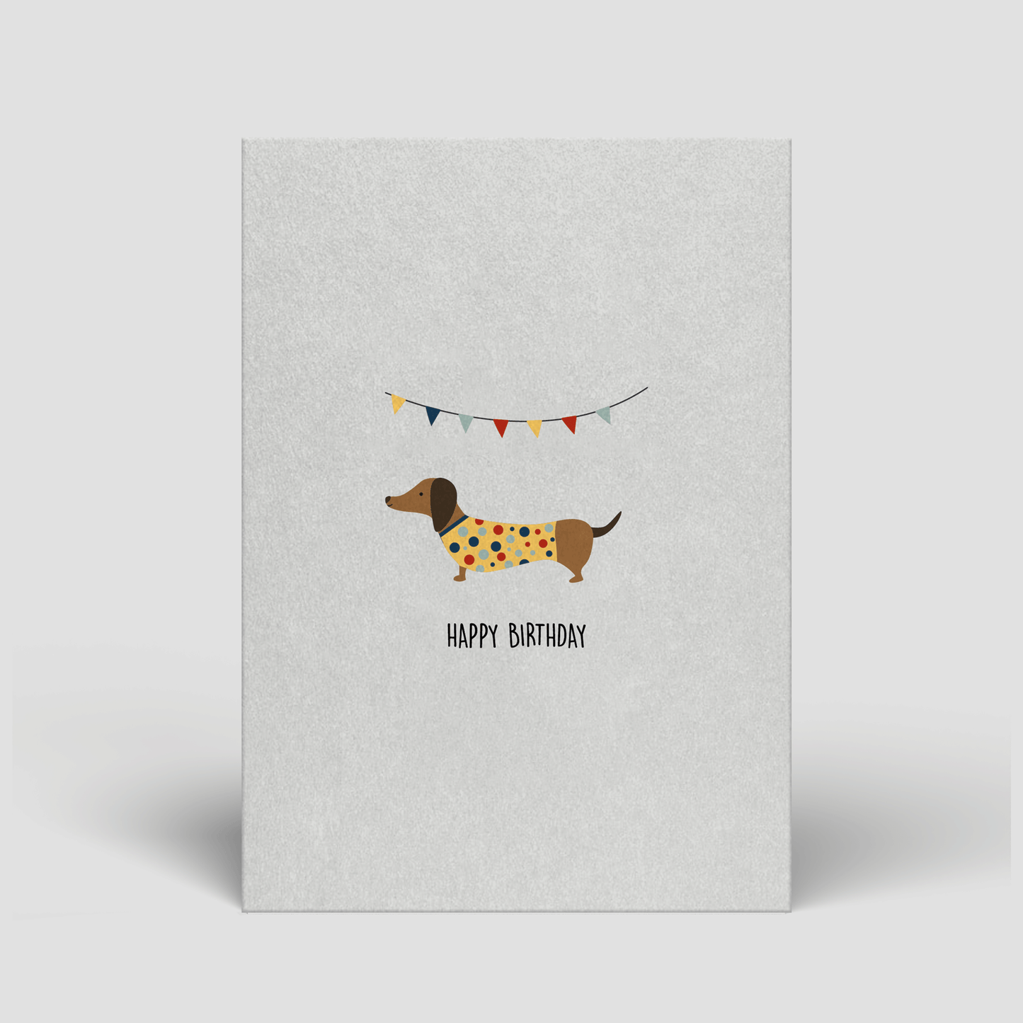 Postkarte - Geburtstag - Dackel - Nr. 21