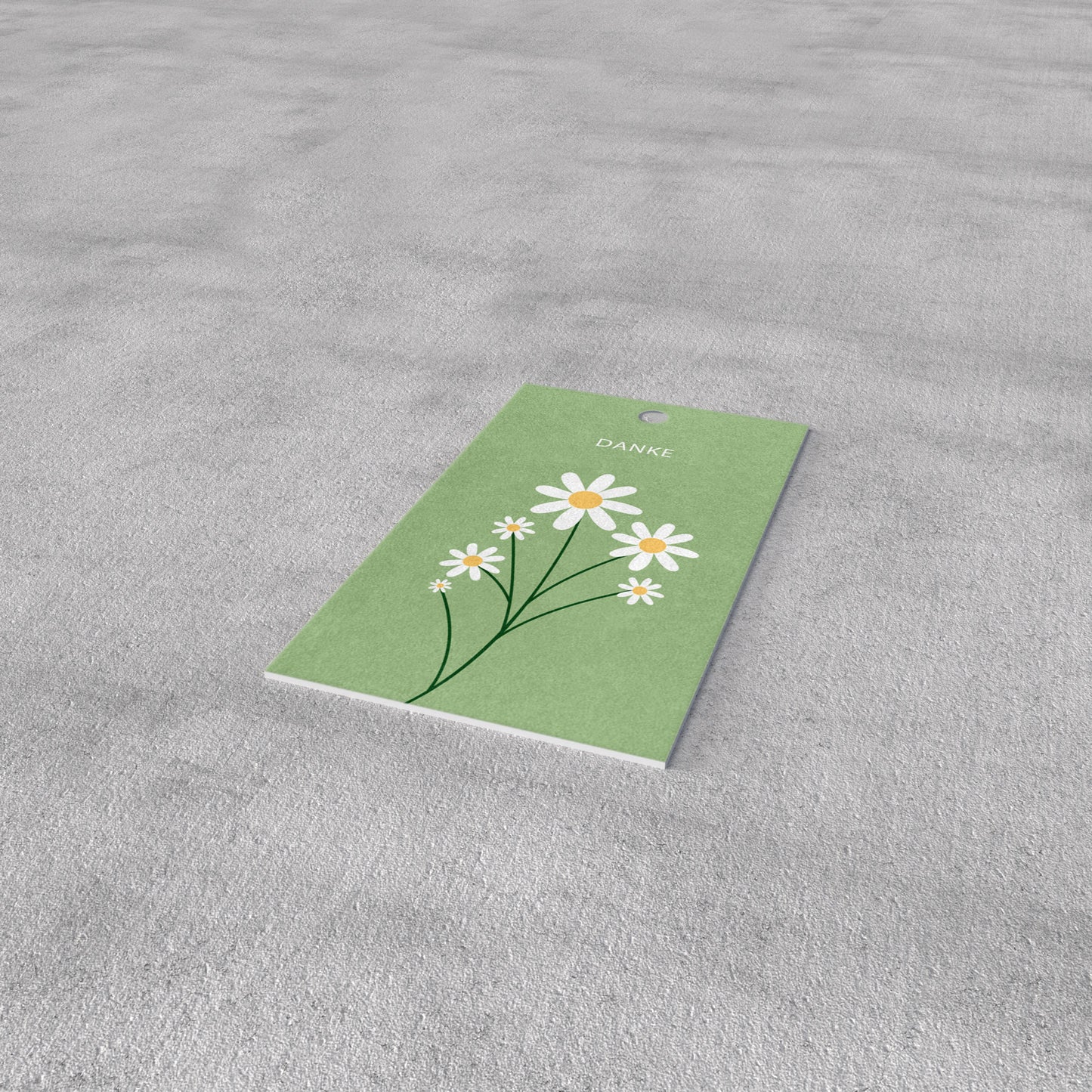 Kleiner Geschenkanhänger - Blumen - Nr. 161
