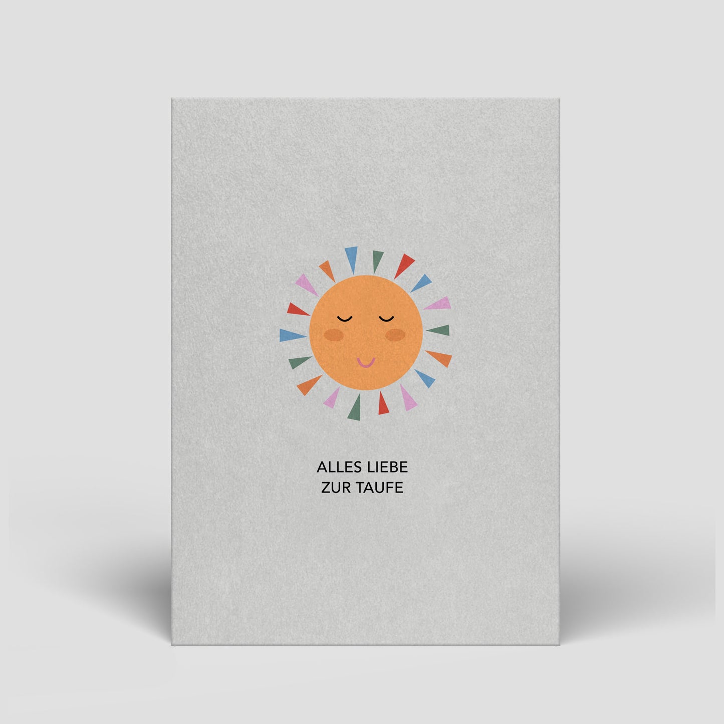 Postkarte - Taufe - Sonne - Nr. 299