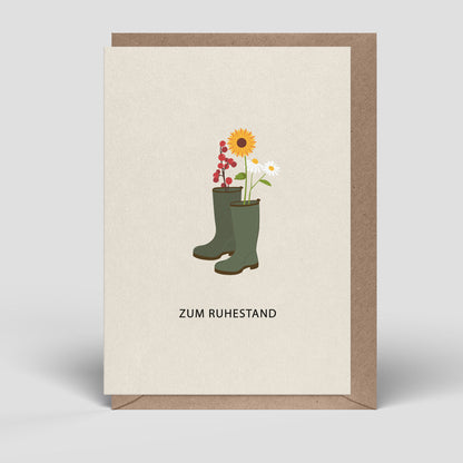 Klappkarte - Ruhestand - Nr. 270