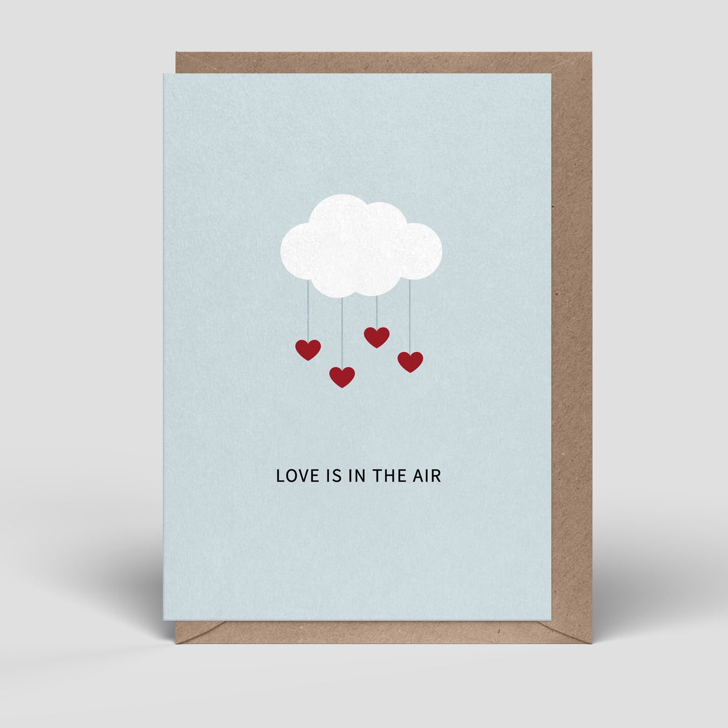 Klappkarte - Love is in the Air - Liebe - Nr. 285