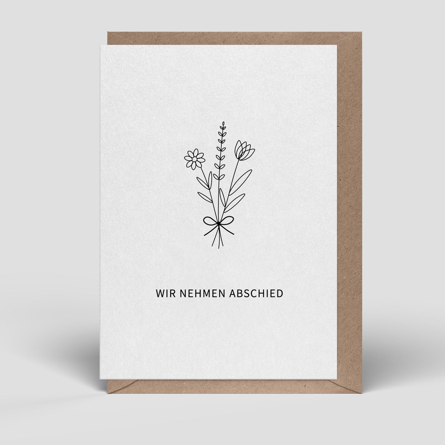 Klappkarte - Kleiner Strauß - Nr. 325