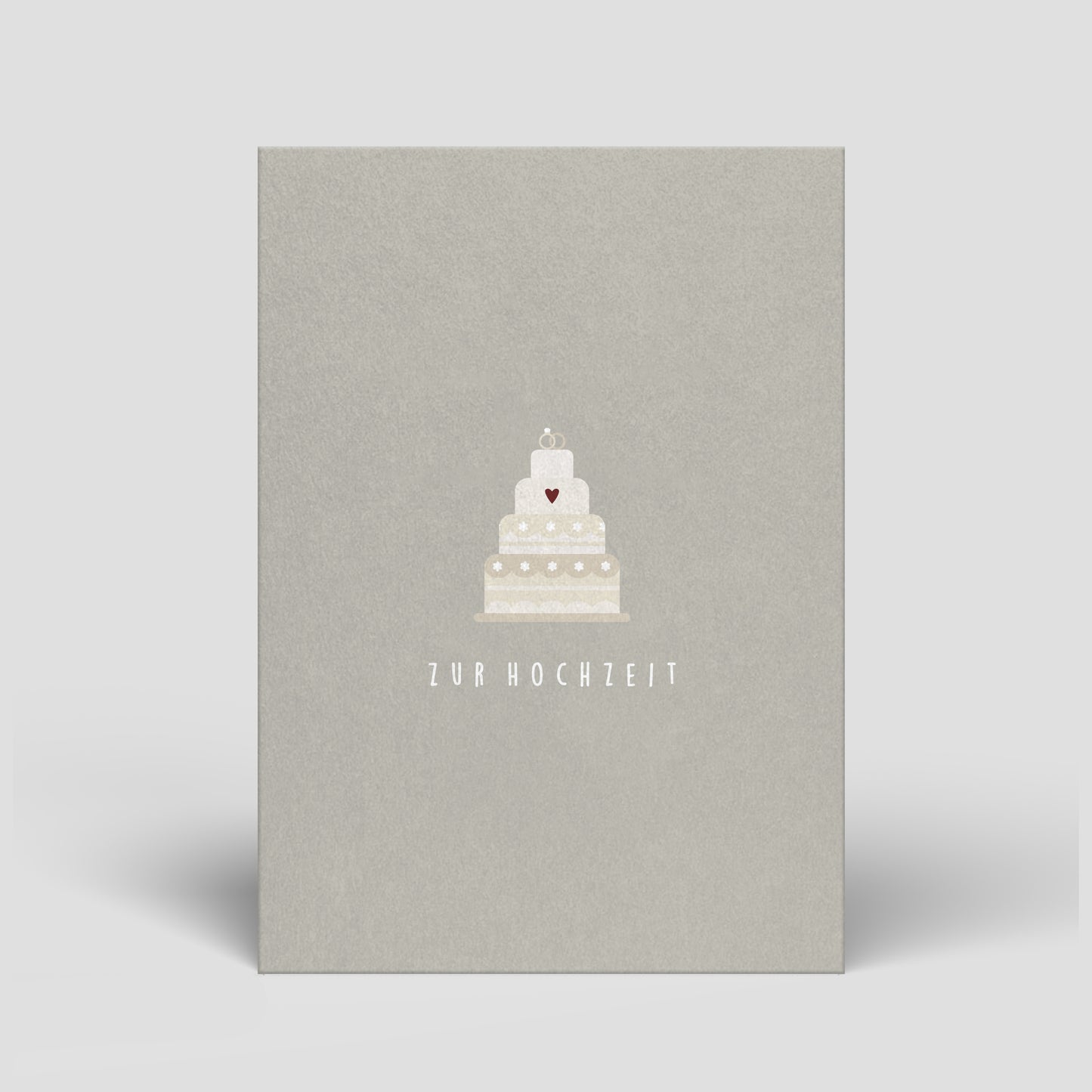 Postkarte - Hochzeit - Torte - Nr. 37