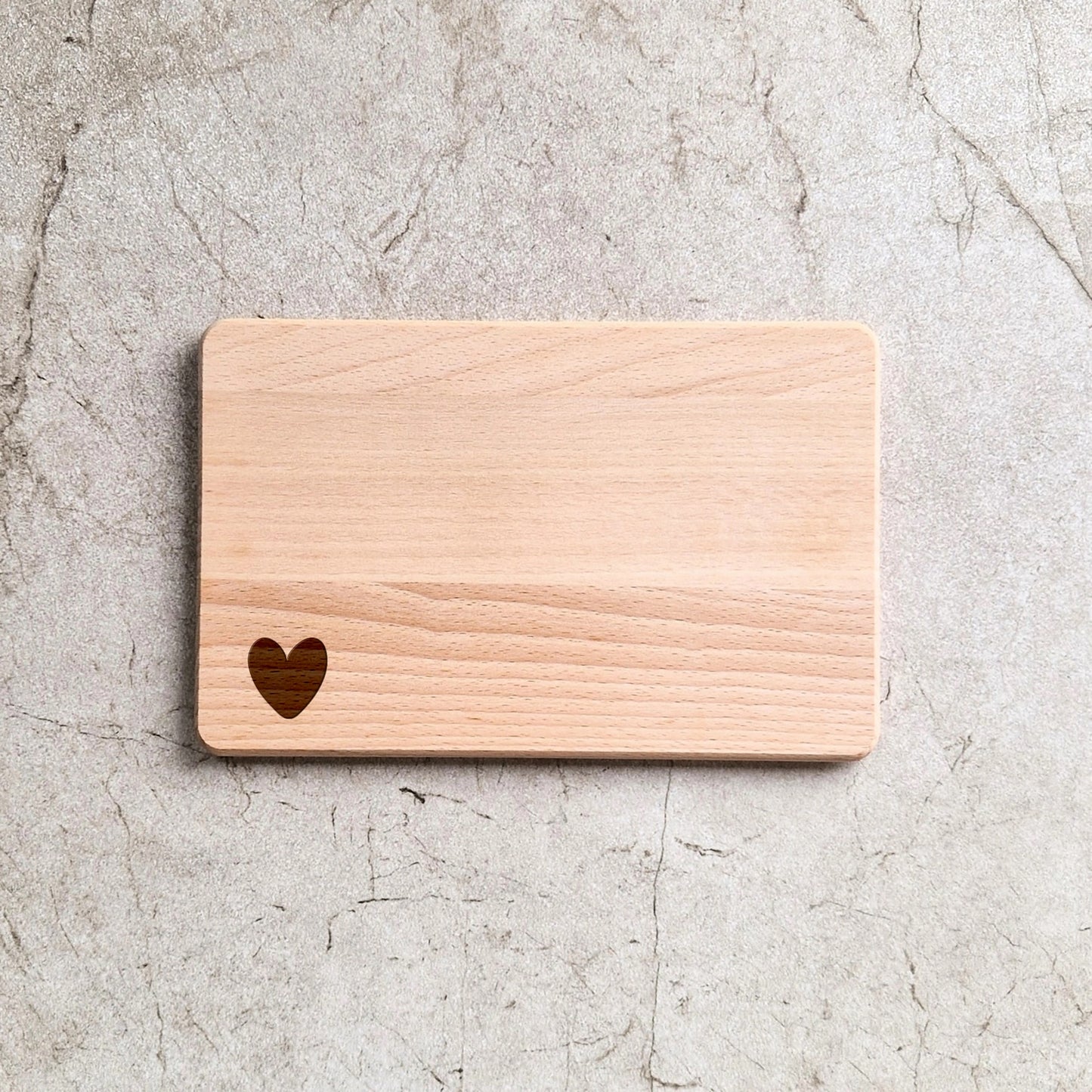 Holzbrettchen Herz - Nr. 7