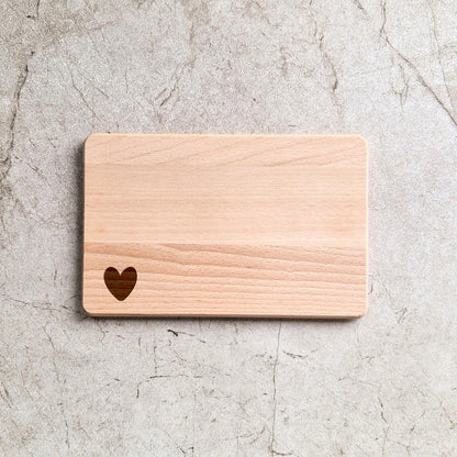 Holzbrettchen Herz - Nr. 7