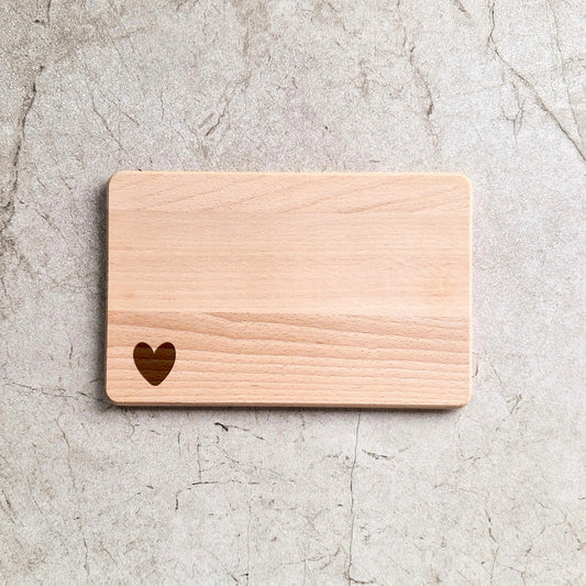 Holzbrettchen Herz - Nr. 7