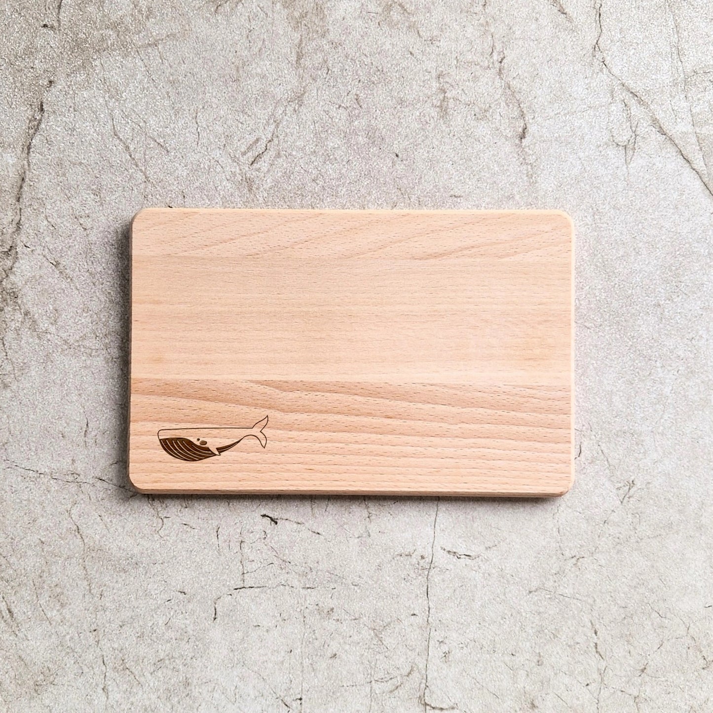 Holzbrettchen Wal - Nr. 10