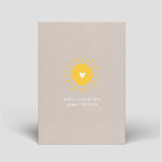 Postkarte - Geburtstag - Sonne - Nr. 25