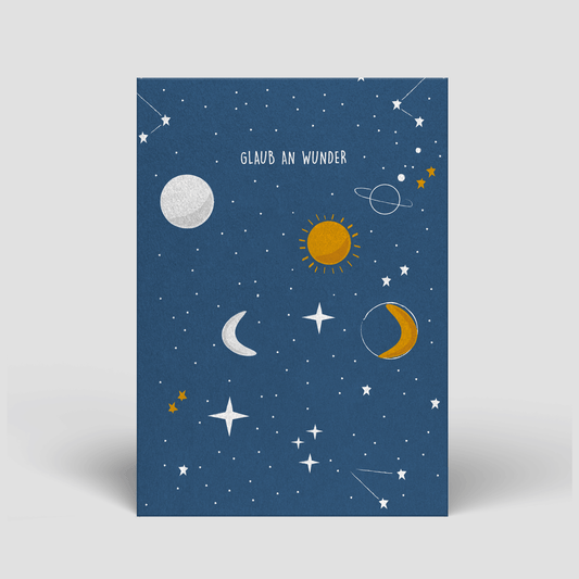 Postkarte - Glaub an Wunder - Nr. 109