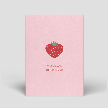221 - Postkarte - Danke - Thank you berry much