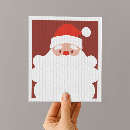 13 - Schwammtuch - Weihnachtsmann - Nr. 13