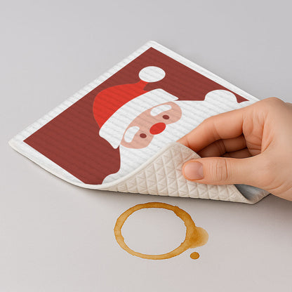 13 - Schwammtuch - Weihnachtsmann - Nr. 13