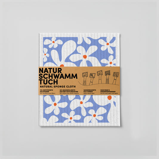 Schwammtuch - Blumen - Nr. 5