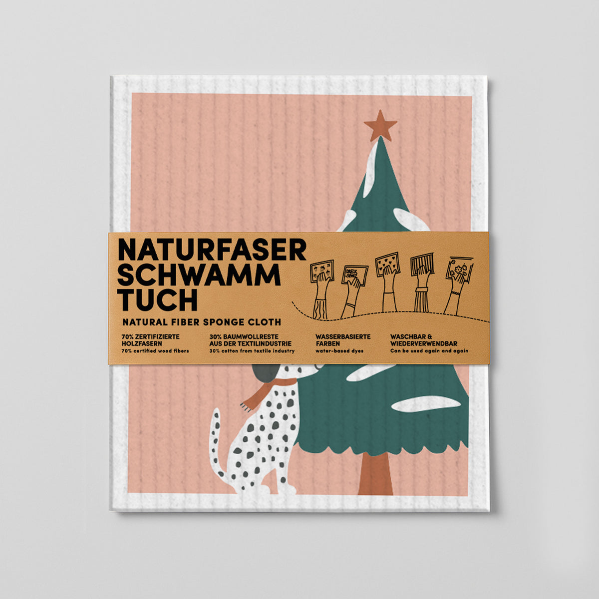 14 - Schwammtuch - Tannenbaum - Nr. 14
