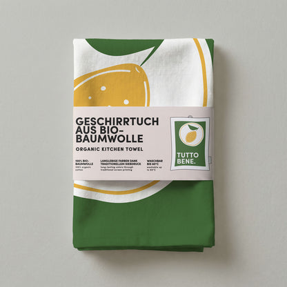 3 - Geschirrtuch Bio Baumwolle - Tutto Bene Zitrone - Nr. 3