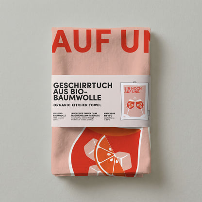 7 - Geschirrtuch Bio Baumwolle - Drink - Nr. 7
