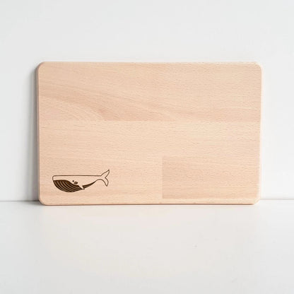 Holzbrettchen Wal - Nr. 10