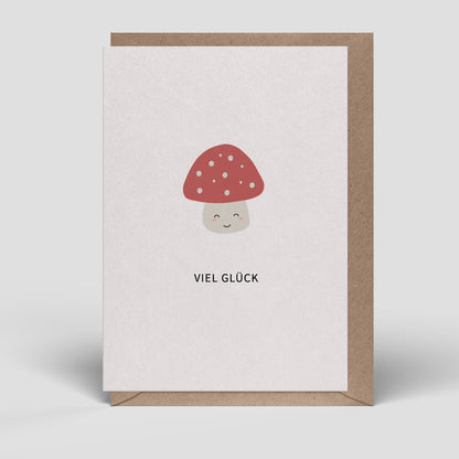 329 - Klappkarte - Viel Glück
