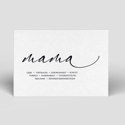 Postkarte - Muttertag - Nr. 48