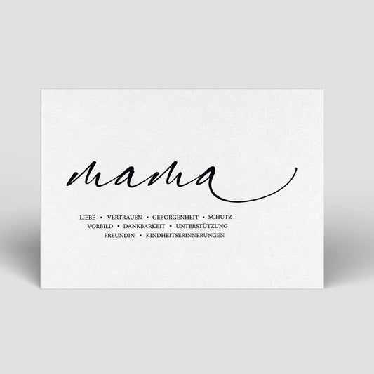 Postkarte - Muttertag - Nr. 48
