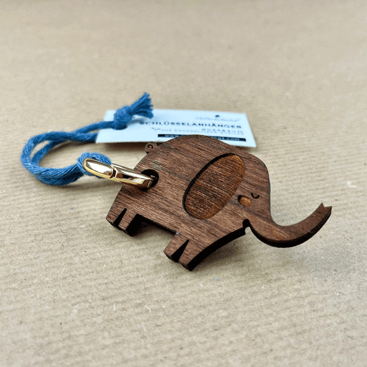 Schlüsselanhänger - Elefant – Nr. 13