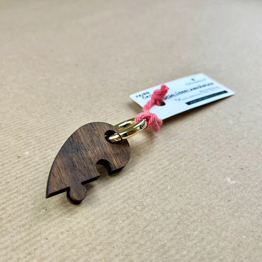 Schlüsselanhänger - Herzpuzzle – Nr. 16