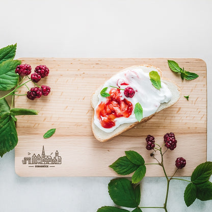 Holzbrettchen Skyline - Nr. 8