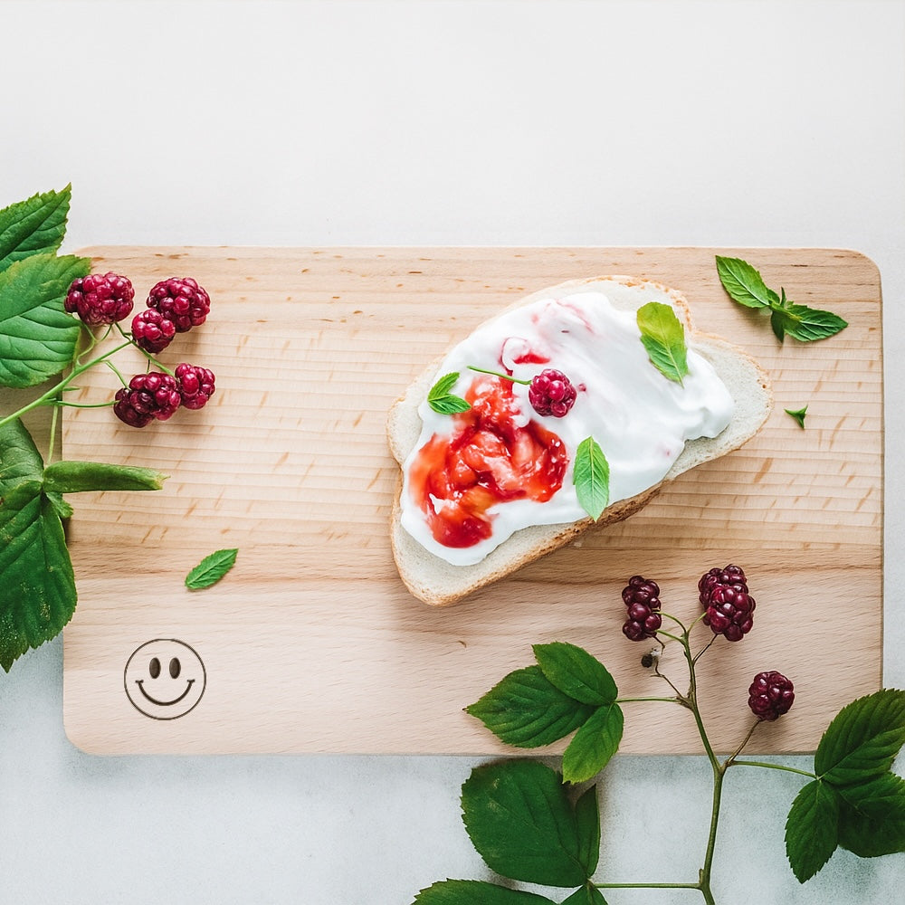 Holzbrettchen Smiley - Nr. 9